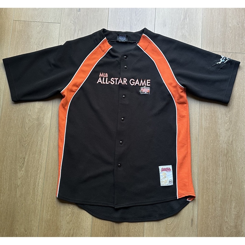 San Francisco Giants 2007 All Star Game Jersey XL‎ Black Orange Center Stitches